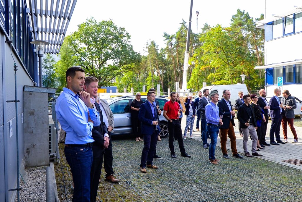 Zahájení stavby nové budovy VTP H2 (foto: M. Pecuch, 19.9.2018)