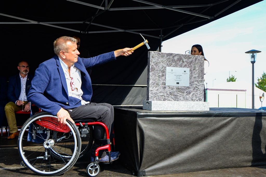 Zahájení stavby nové budovy VTP H2 (foto: M. Pecuch, 19.9.2018)