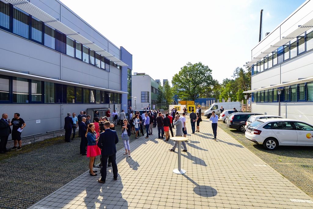 Zahájení stavby nové budovy VTP H2 (foto: M. Pecuch, 19.9.2018)