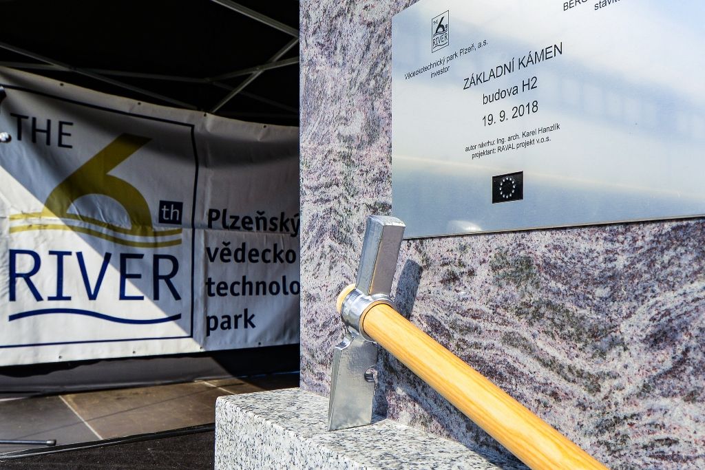 Zahájení stavby nové budovy VTP H2 (foto: M. Pecuch, 19.9.2018)