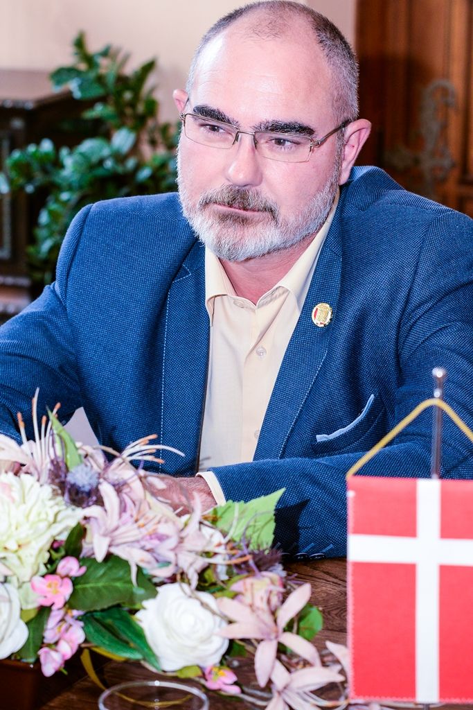 Přijetí dánského velvyslance (foto: M. Pecuch, 21.9.2018)