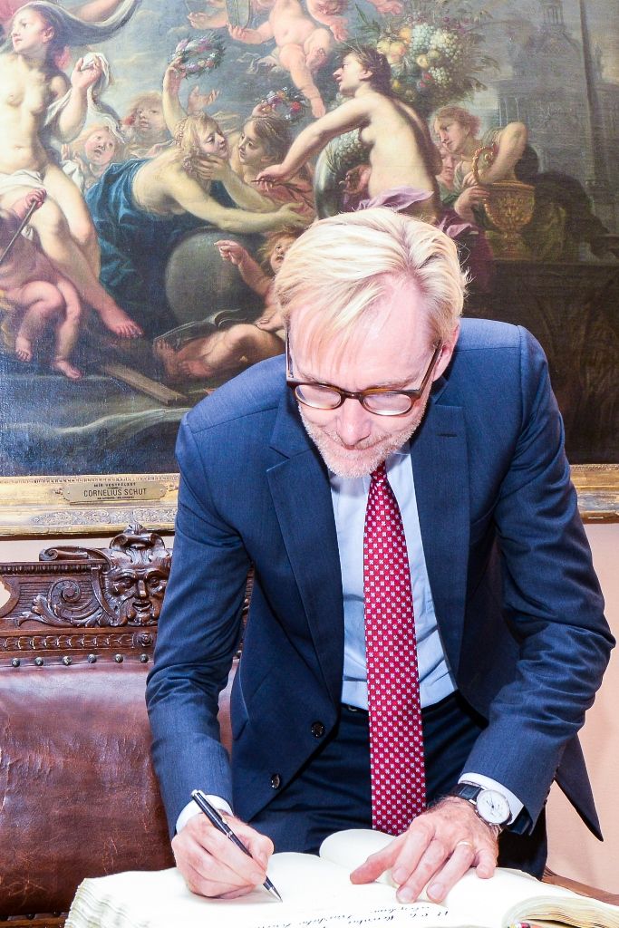 Přijetí dánského velvyslance (foto: M. Pecuch, 21.9.2018)