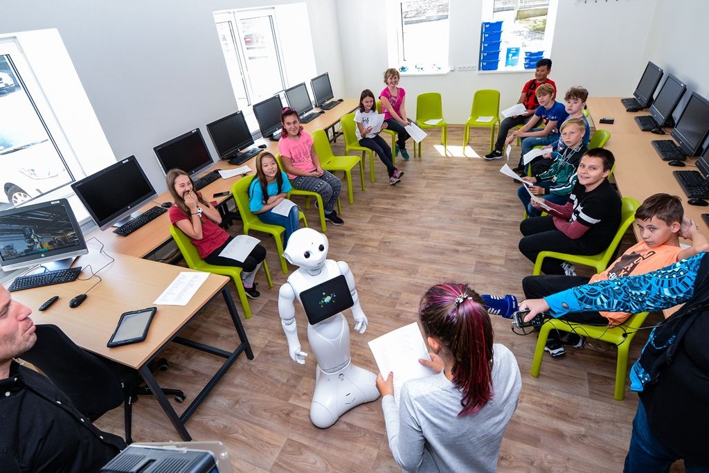 Město rozšířilo Centrum robotiky (foto: M. Pecuch, 26.9.2018)