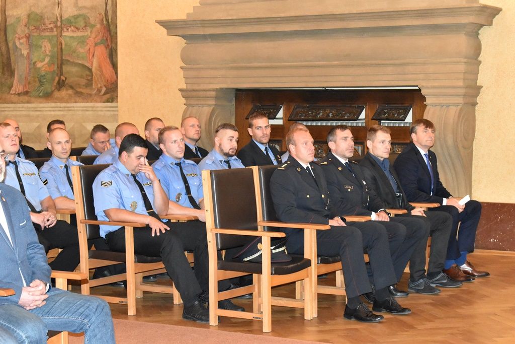 Pořádková jednotka Městské policie Plzeň (foto: A. Jarošová, 1.10.2018)