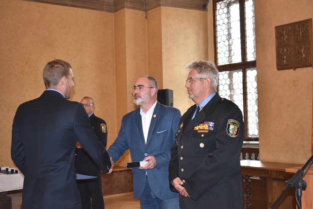 Pořádková jednotka Městské policie Plzeň (foto: A. Jarošová, 1.10.2018)