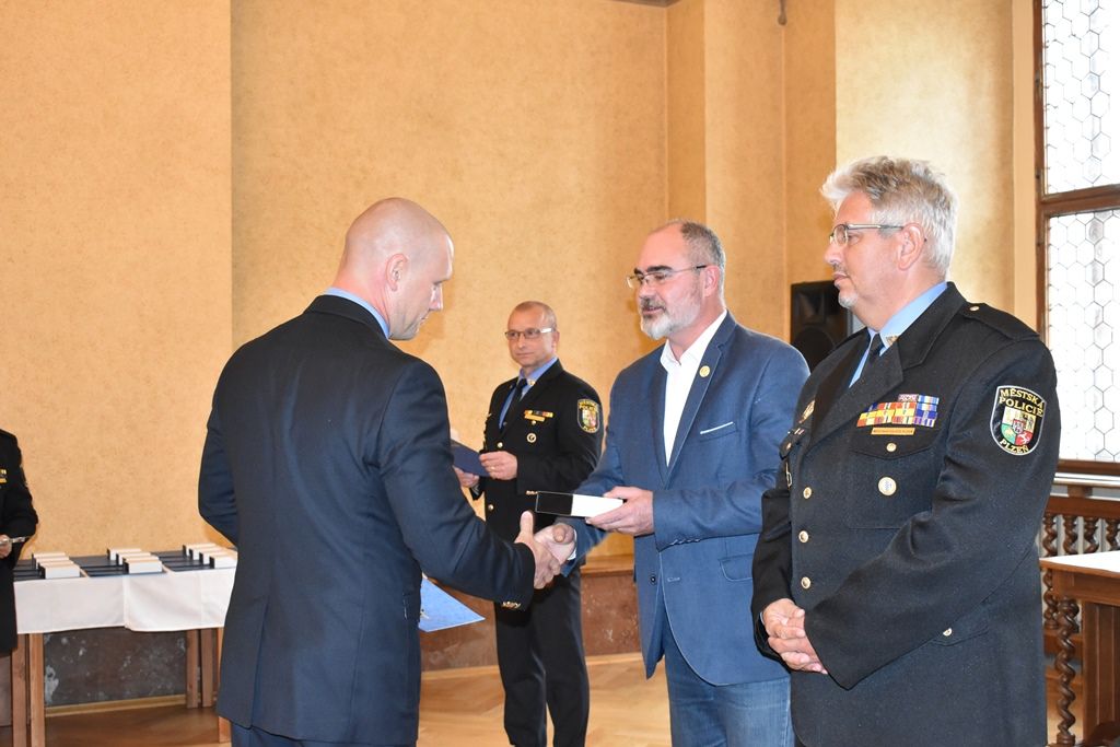 Pořádková jednotka Městské policie Plzeň (foto: A. Jarošová, 1.10.2018)