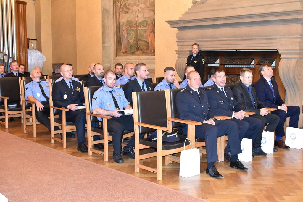 Pořádková jednotka Městské policie Plzeň (foto: A. Jarošová, 1.10.2018)