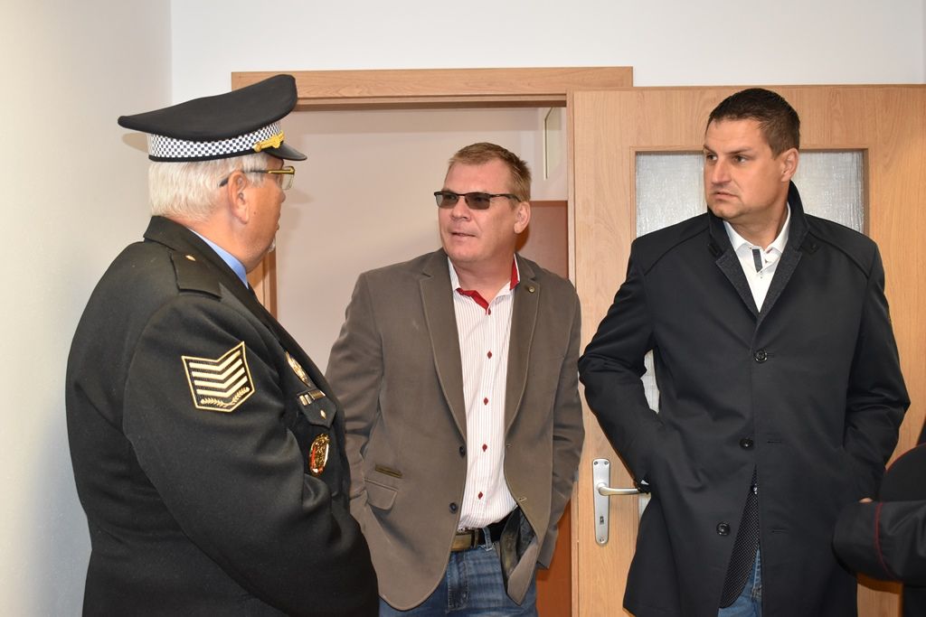 Nová služebna městské policie ve Skvrňanech (foto: E. Barborková, 2.10.2018)