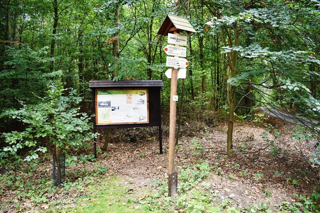 Naučná stezka Zábělá (foto: M. Fialová, 3.10.2018)