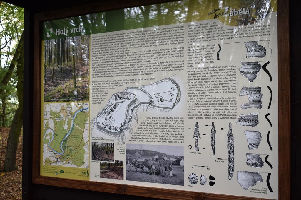 Naučná stezka Zábělá (foto: M. Fialová, 3.10.2018)