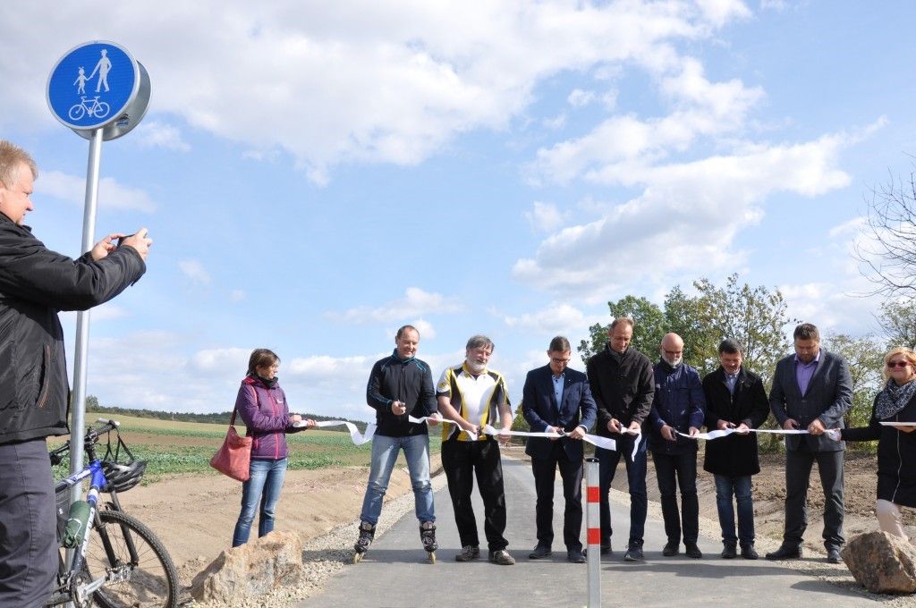Cyklostezka z Radčic do Malesic (foto: R. Žáková, 3.10.2018)