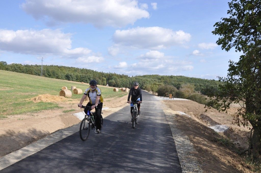 Cyklostezka z Radčic do Malesic (foto: R. Žáková, 3.10.2018)