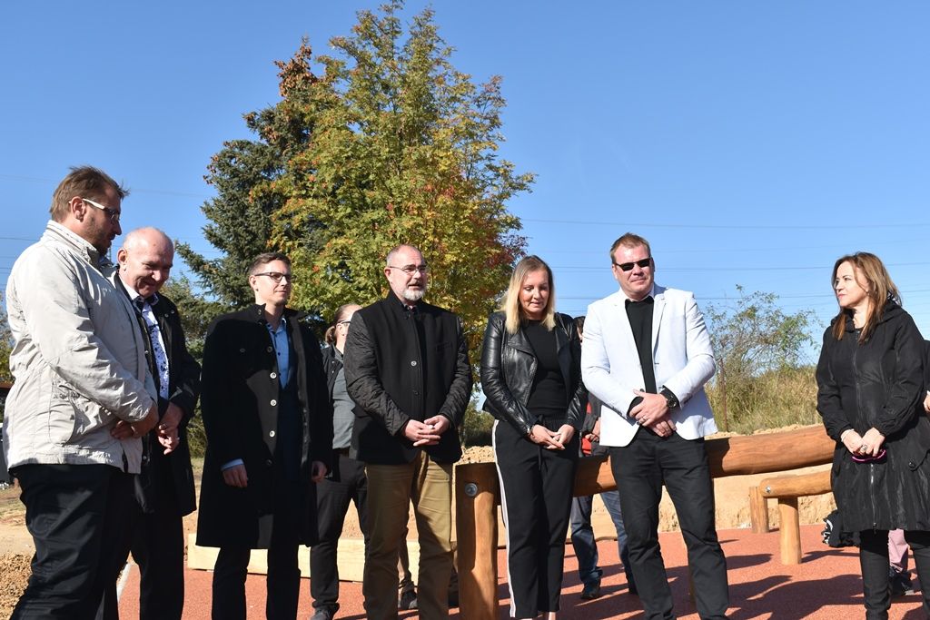 Nové parkourové hřiště (foto: A. Jarošová, 4.10.2018)