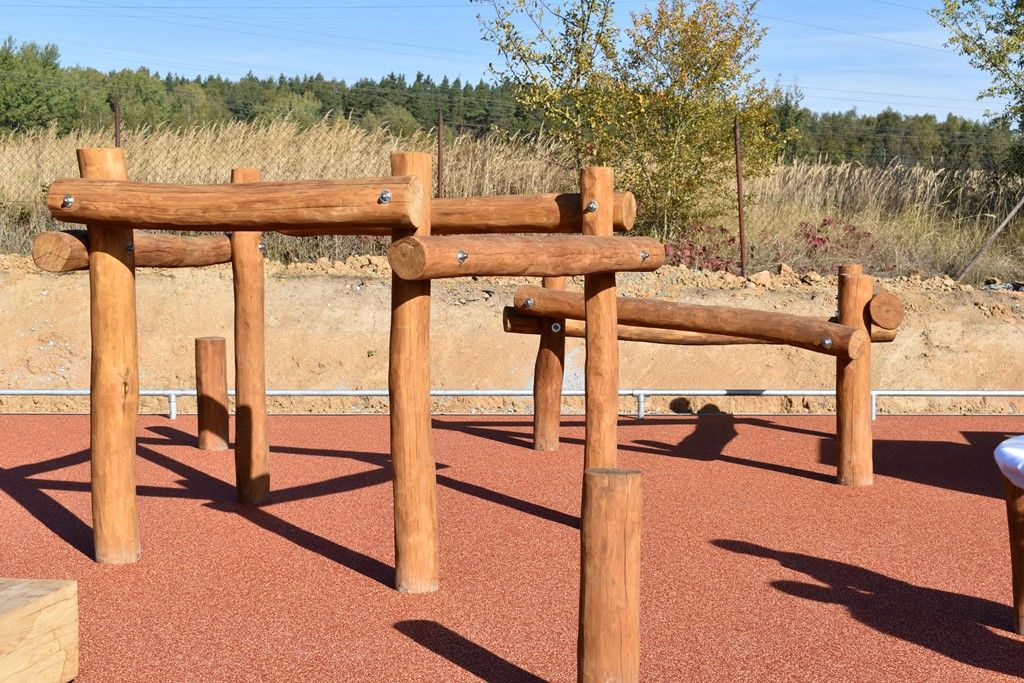 Nové parkourové hřiště (foto: A. Jarošová, 4.10.2018)