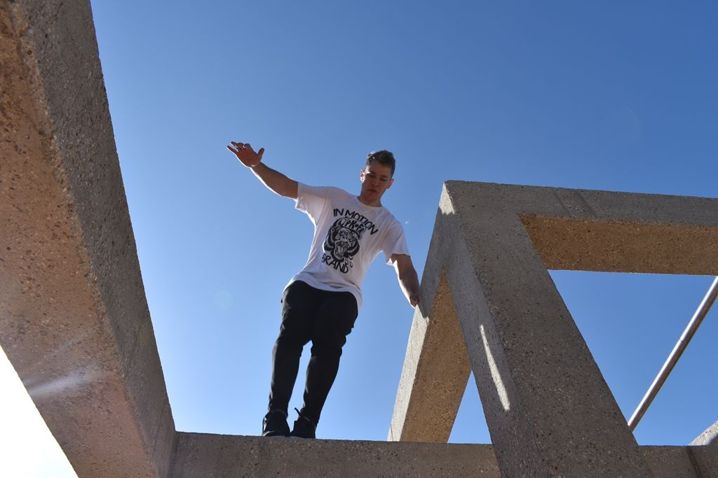 Nové parkourové hřiště (foto: A. Jarošová, 4.10.2018)