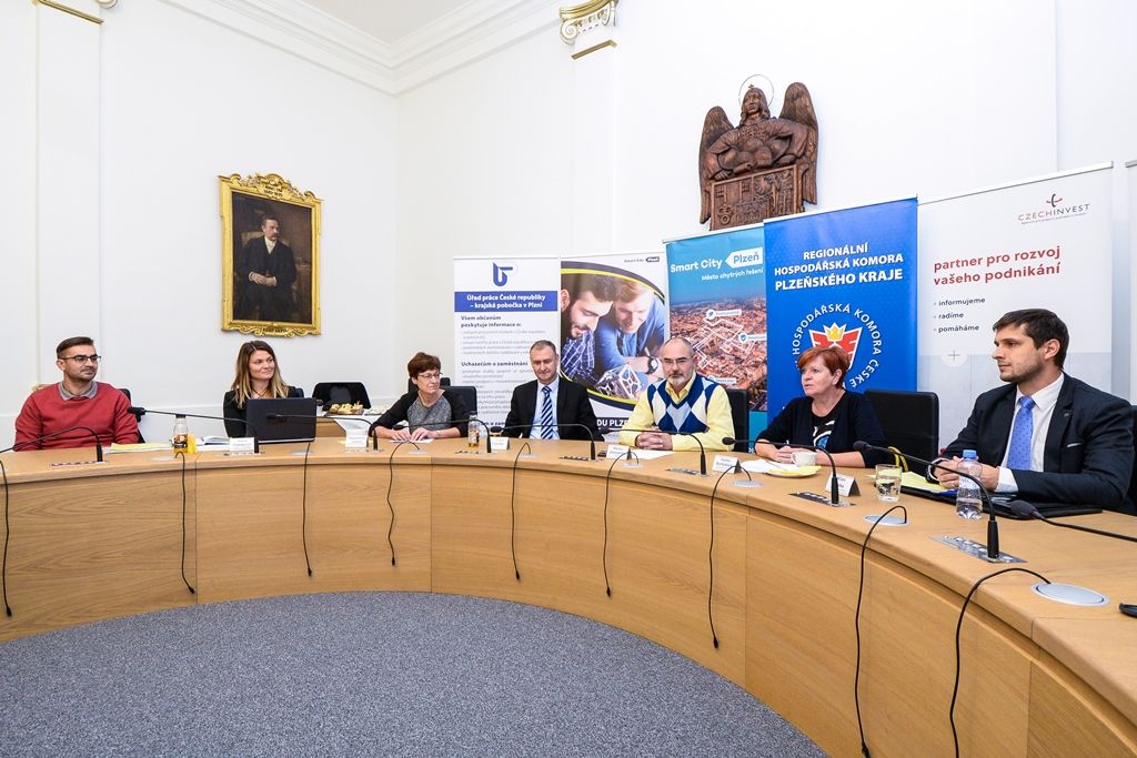 Tisková konference k veletrhu vzdělávání a práce Posviť si na budoucnost