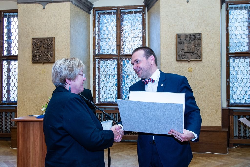Oslavy vzniku republiky 2018 - Předávání ocenění města (foto: M. Pecuch, 28.10.2018)