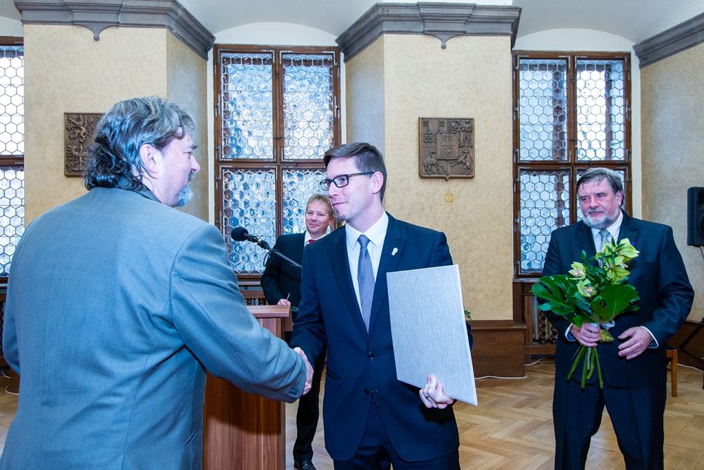 Oslavy vzniku republiky 2018 - Předávání ocenění města (foto: M. Pecuch, 28.10.2018)