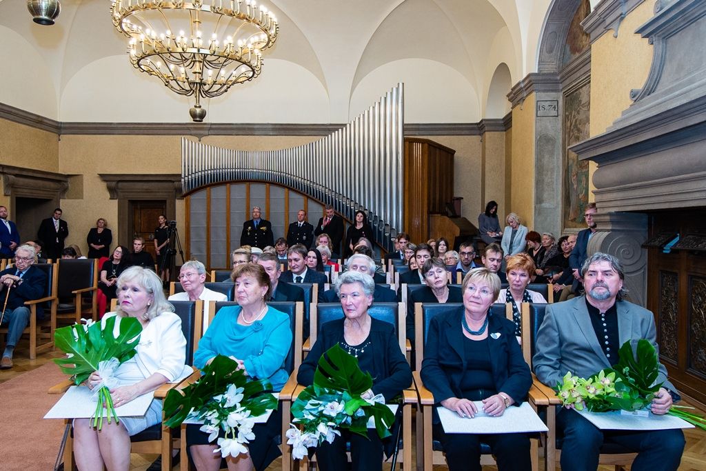 Oslavy vzniku republiky 2018 - Předávání ocenění města (foto: M. Pecuch, 28.10.2018)