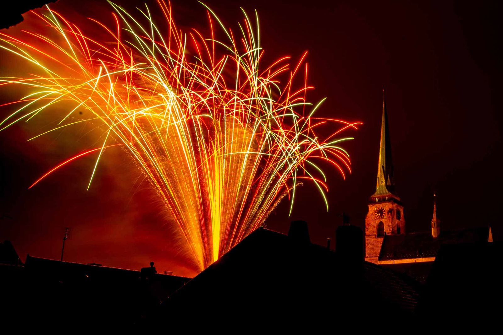 Oslavy vzniku republiky 2018 - Ohňostroj