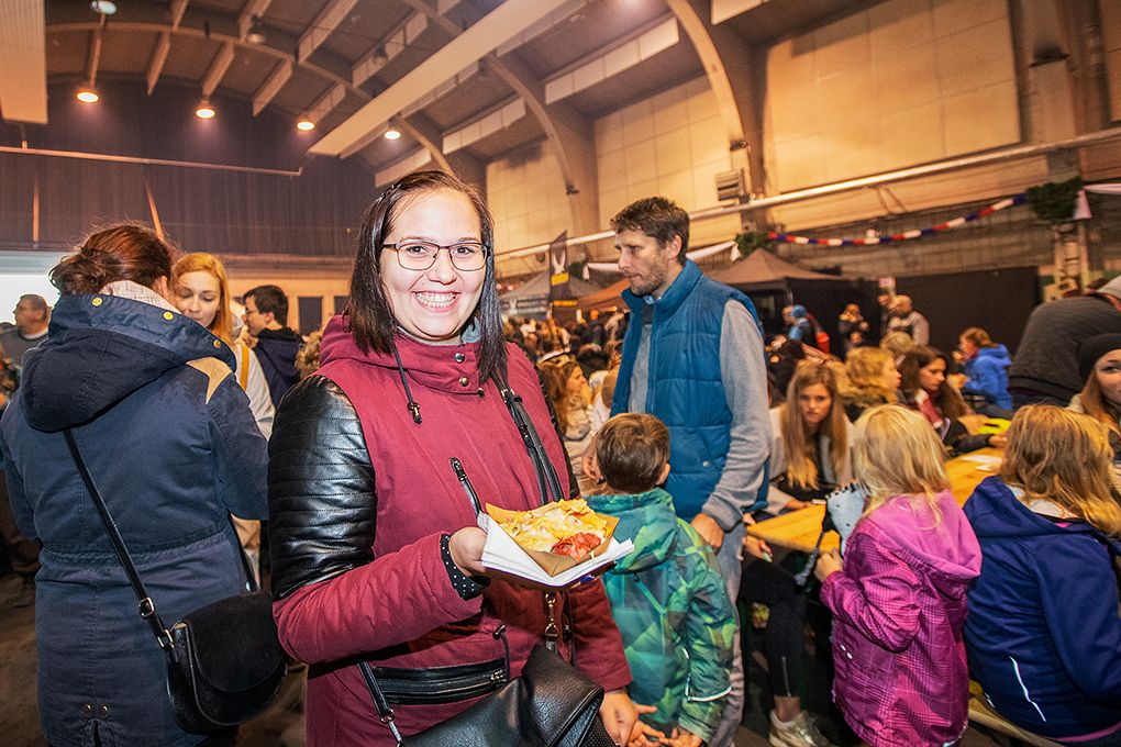 Oslavy vzniku republiky 2018 - Spalovna Chotíkov, Depo2015, Průvod světel (foto: M. Chaloupka, 28.10.2018)
