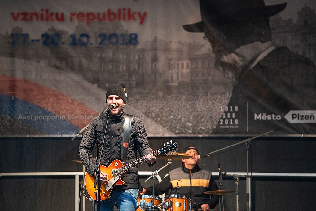Oslavy vzniku republiky 2018 - Spalovna Chotíkov, Depo2015, Průvod světel (foto: M. Chaloupka, 28.10.2018)