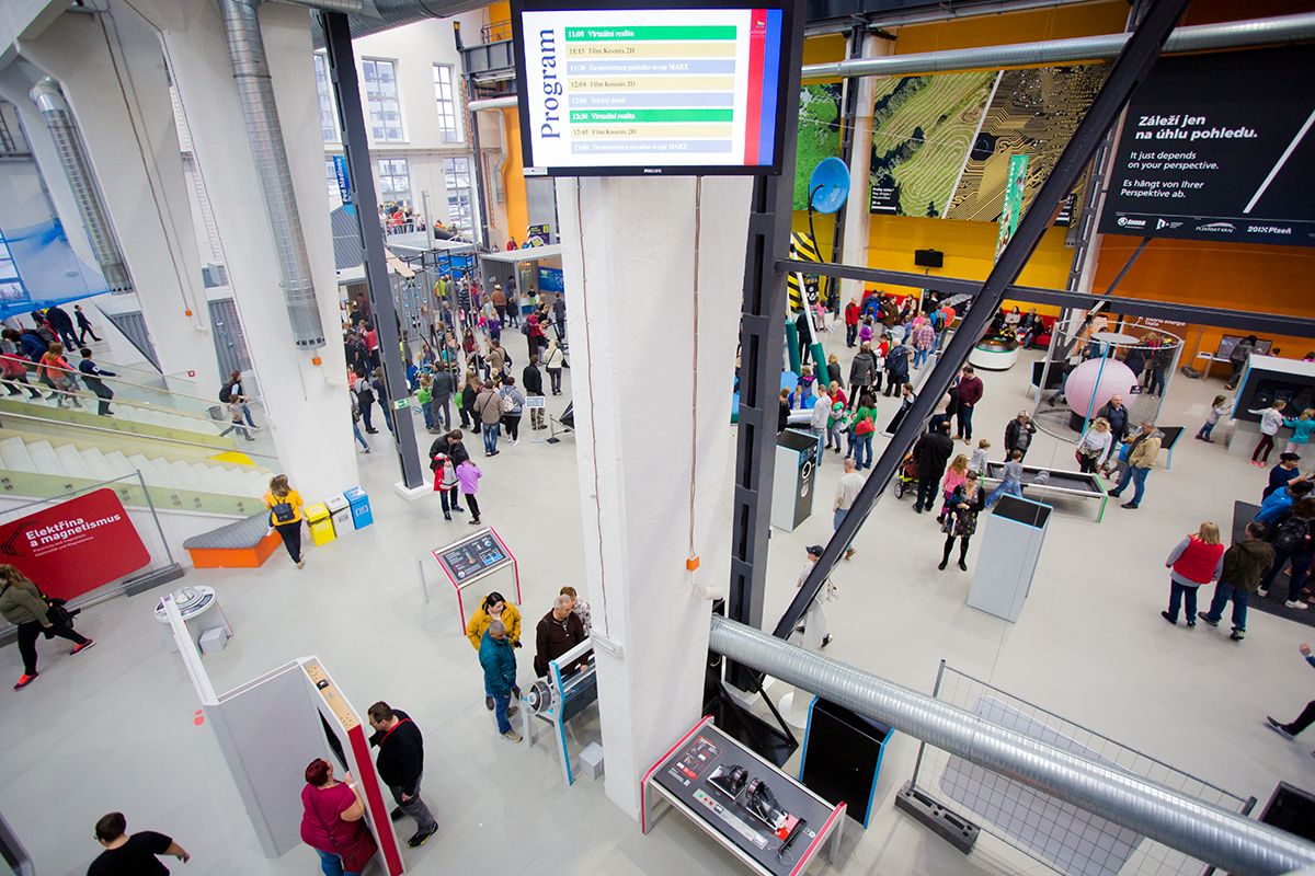 Oslavy vzniku republiky 2018 - Techmania Science Center (foto: L. Nussbauer, 28.10.2018)