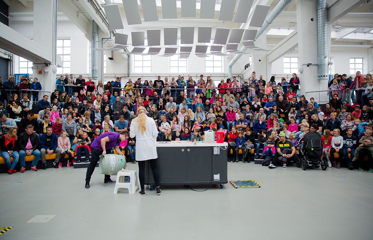 Oslavy vzniku republiky 2018 - Techmania Science Center (foto: L. Nussbauer, 28.10.2018)