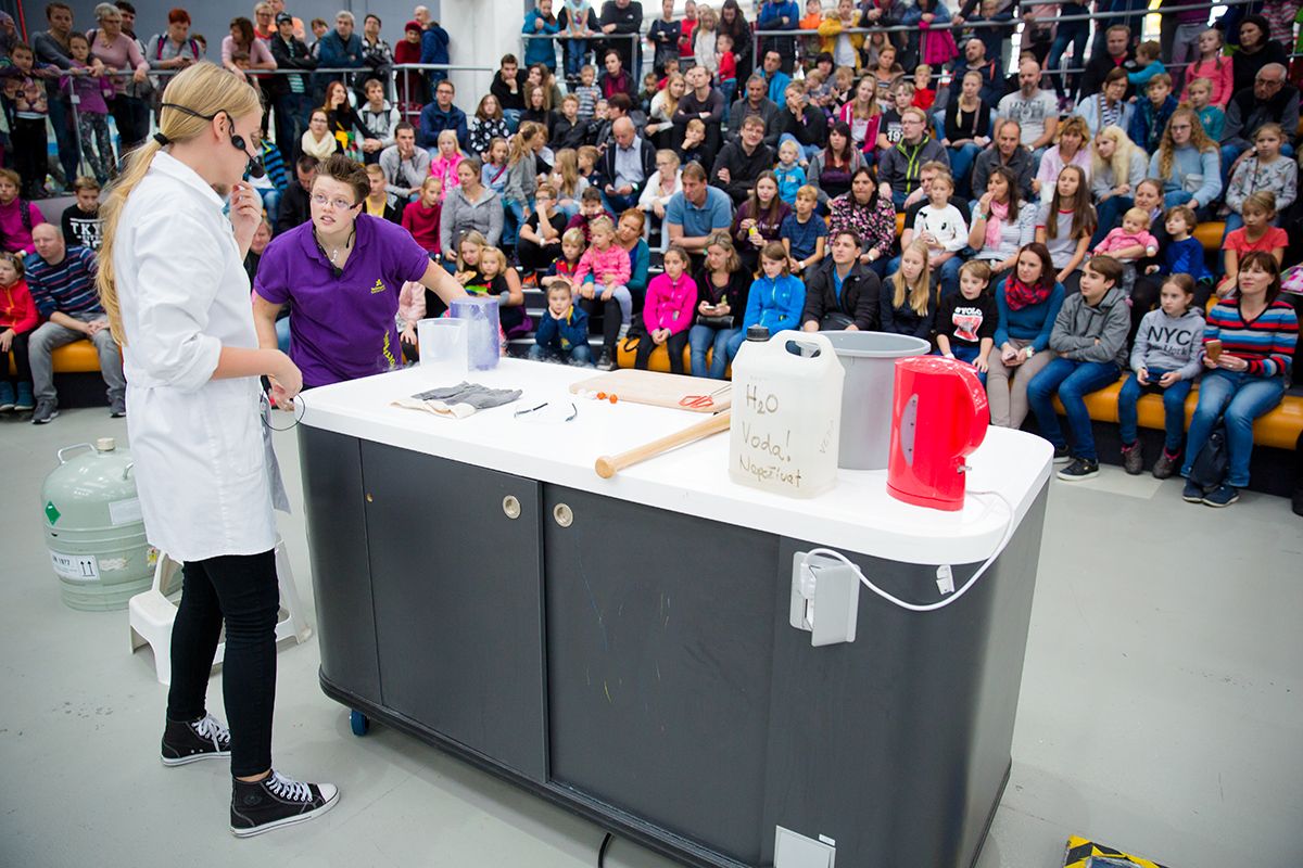 Oslavy vzniku republiky 2018 - Techmania Science Center (foto: L. Nussbauer, 28.10.2018)