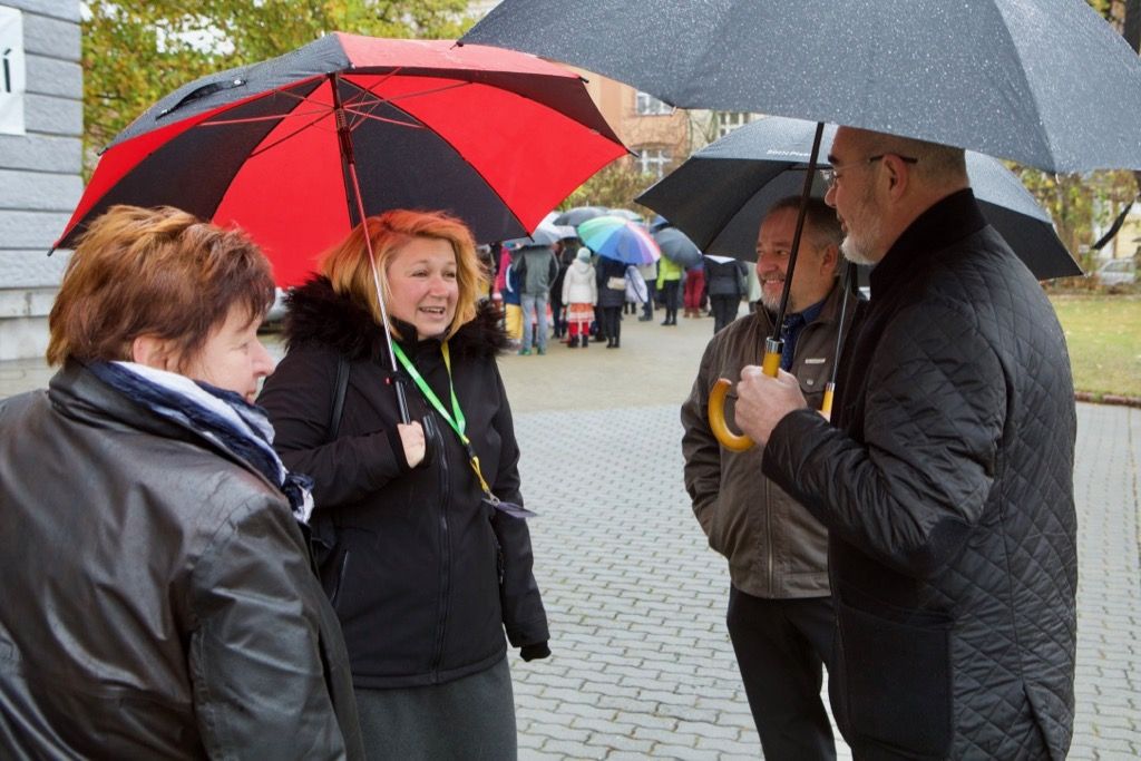 Oslavy vzniku republiky 2018 - náměstí T. G. Masaryka (foto: J. Marek, 28.10.2018)