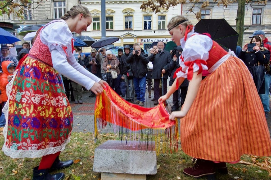 Oslavy vzniku republiky 2018 - náměstí T. G. Masaryka (foto: J. Marek, 28.10.2018)