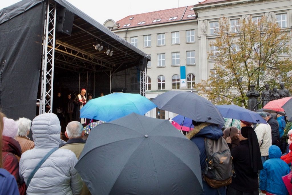 Oslavy vzniku republiky 2018 - náměstí T. G. Masaryka (foto: J. Marek, 28.10.2018)