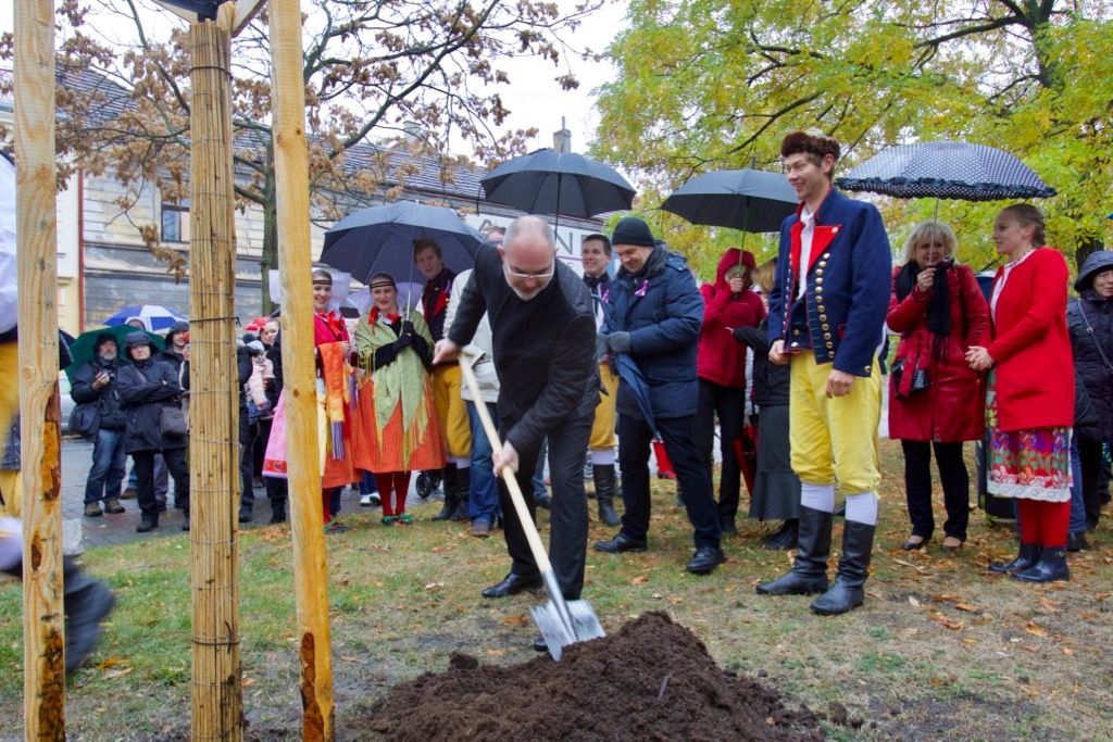 Oslavy vzniku republiky 2018 - náměstí T. G. Masaryka (foto: J. Marek, 28.10.2018)
