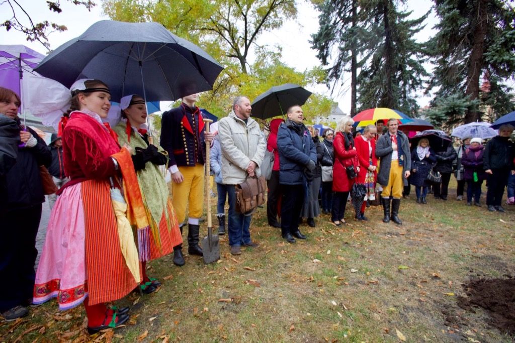 Oslavy vzniku republiky 2018 - náměstí T. G. Masaryka (foto: J. Marek, 28.10.2018)