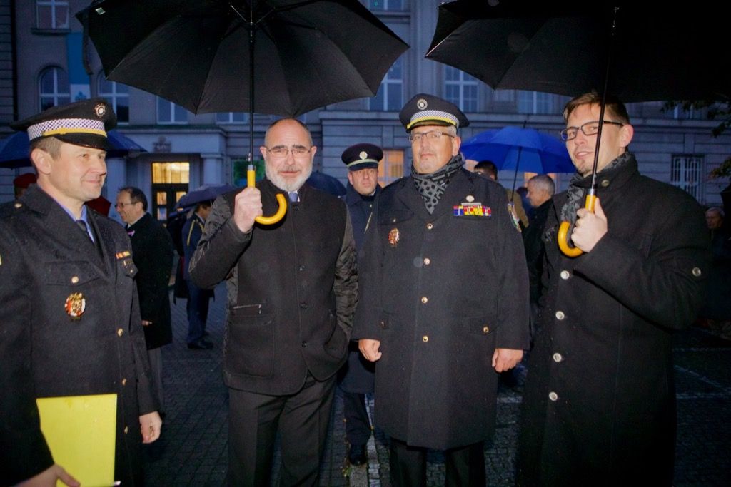 Oslavy vzniku republiky 2018 - náměstí T. G. Masaryka (foto: J. Marek, 28.10.2018)