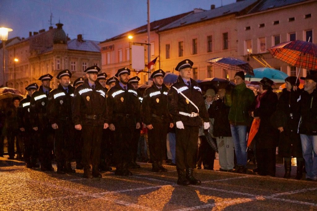 Oslavy vzniku republiky 2018 - náměstí T. G. Masaryka (foto: J. Marek, 28.10.2018)