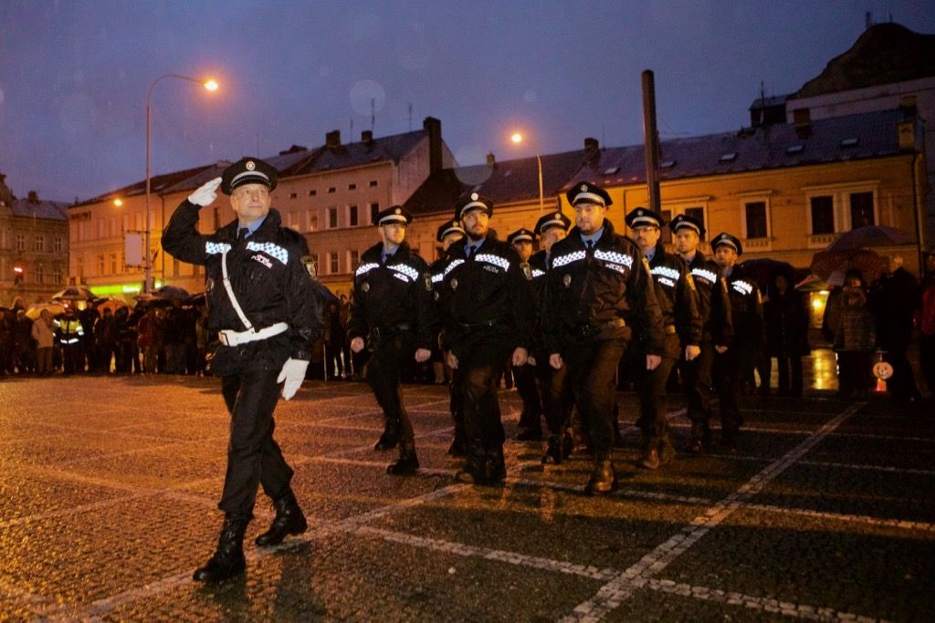 Oslavy vzniku republiky 2018 - náměstí T. G. Masaryka (foto: J. Marek, 28.10.2018)
