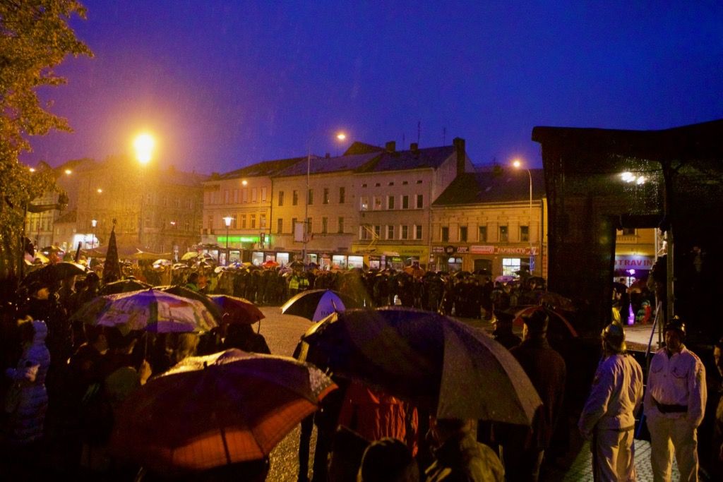 Oslavy vzniku republiky 2018 - náměstí T. G. Masaryka (foto: J. Marek, 28.10.2018)