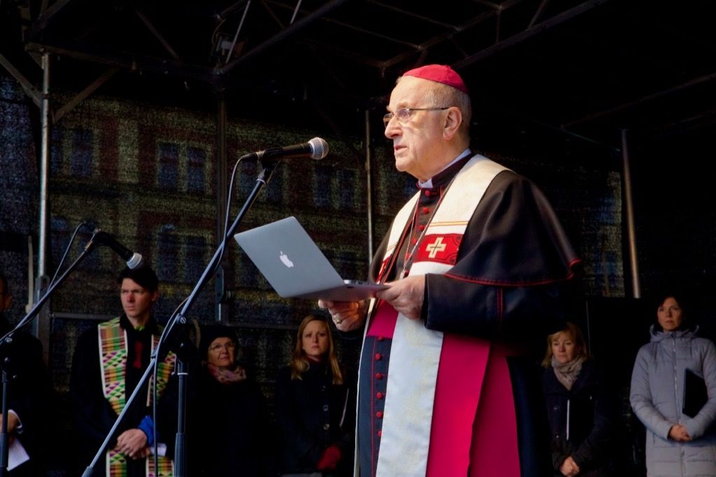 Oslavy vzniku republiky 2018 - náměstí T. G. Masaryka (foto: J. Marek, 28.10.2018)