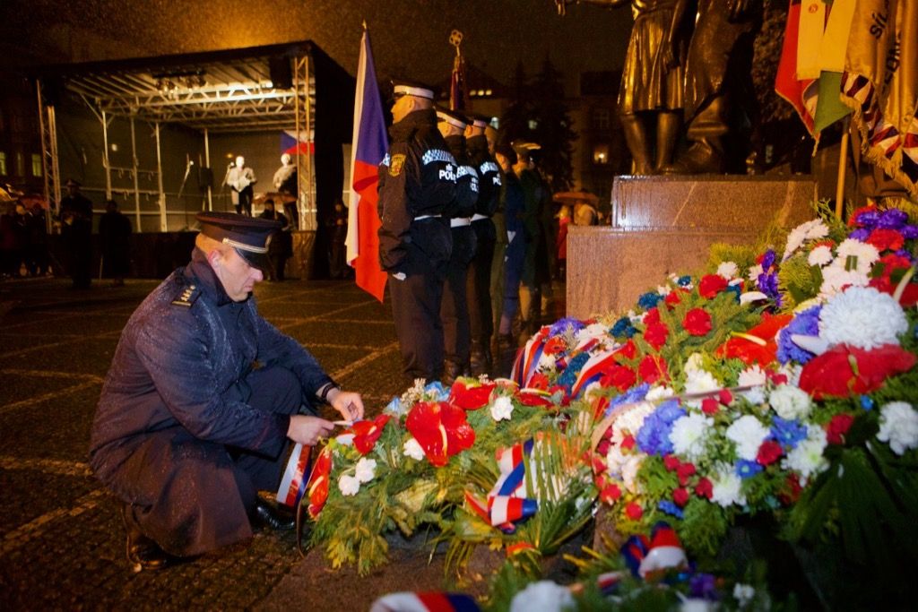 Oslavy vzniku republiky 2018 - náměstí T. G. Masaryka (foto: J. Marek, 28.10.2018)