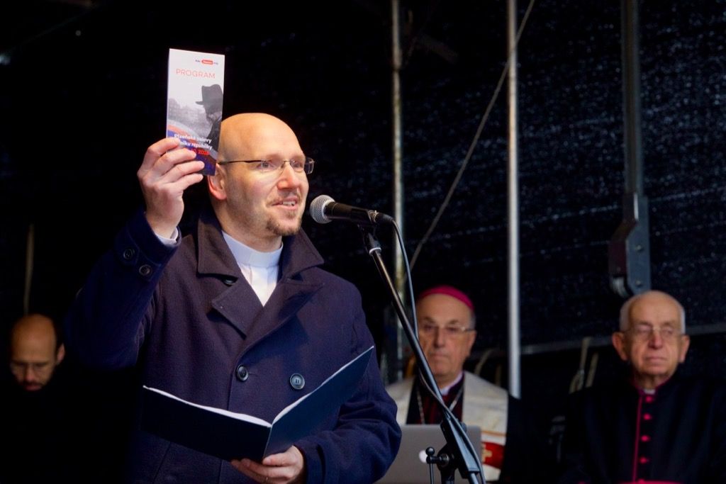 Oslavy vzniku republiky 2018 - náměstí T. G. Masaryka (foto: J. Marek, 28.10.2018)