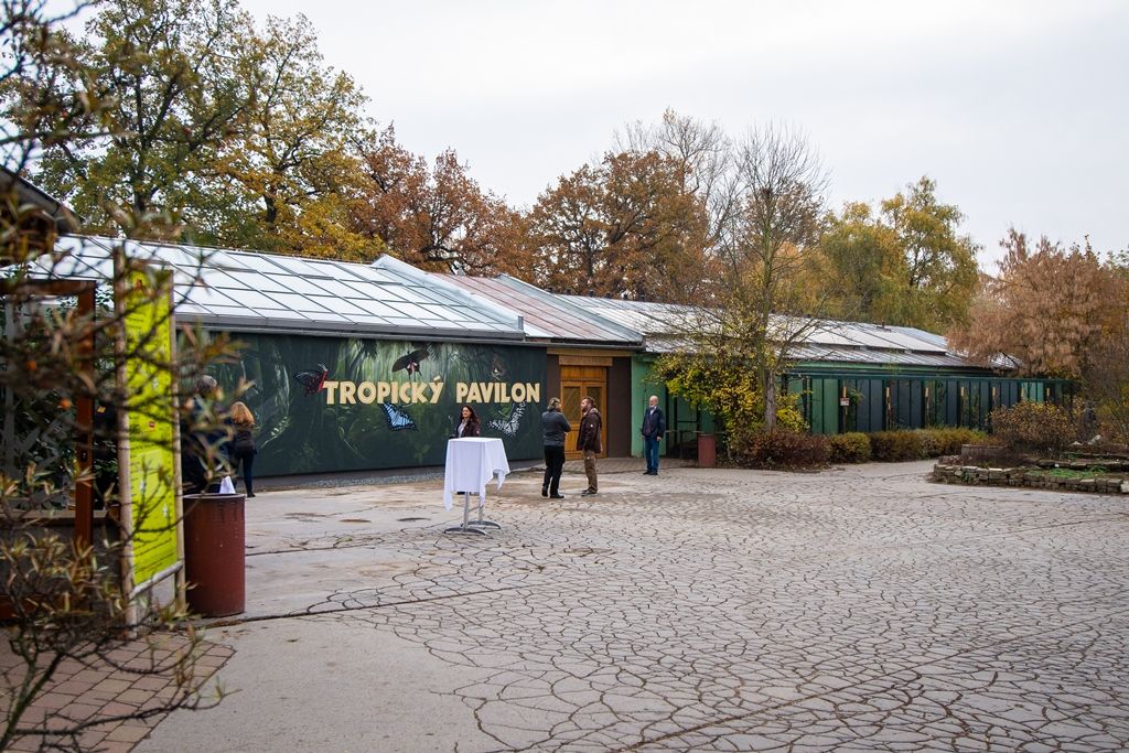 Nový tropický pavilon v Zoo Plzeň (foto: M. Pecuch, 5.11.2018)