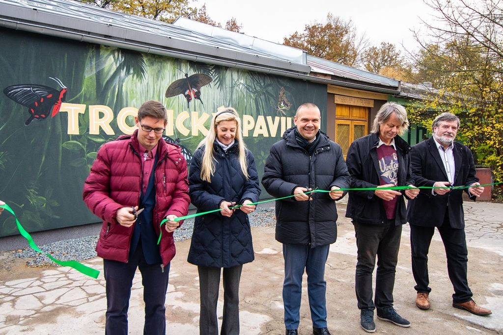 Nový tropický pavilon v Zoo Plzeň (foto: M. Pecuch, 5.11.2018)