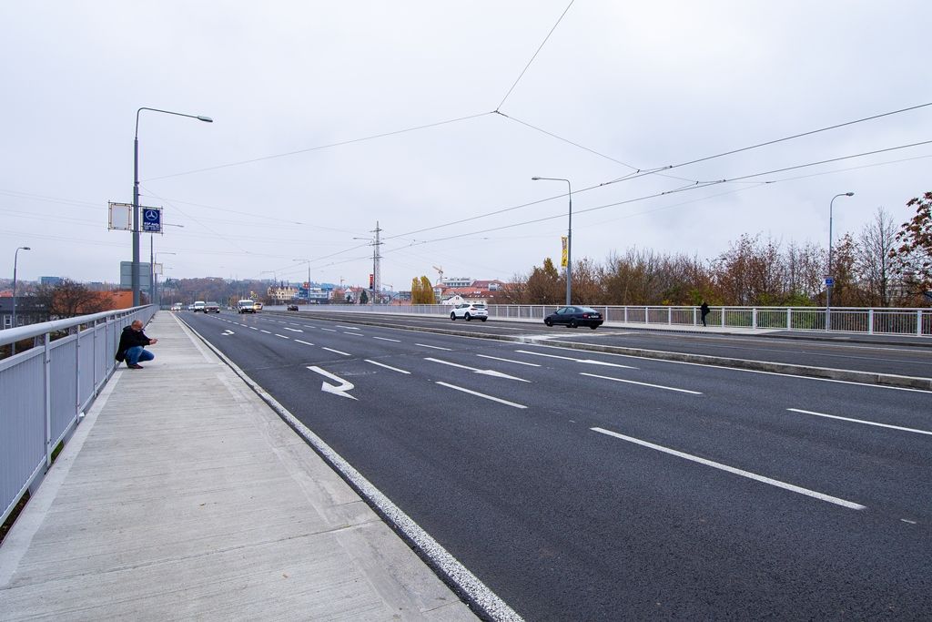Slavnostní zprovoznění mostu gen. Pattona (foto: M. Pecuch, 7.11.2018)