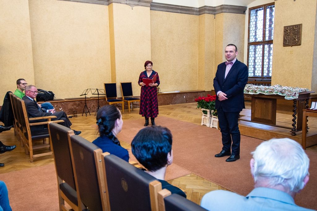 Město Plzeň s Českým červeným křížem ocenilo dárce krve (foto: M. Pecuch, 21.11.2018)