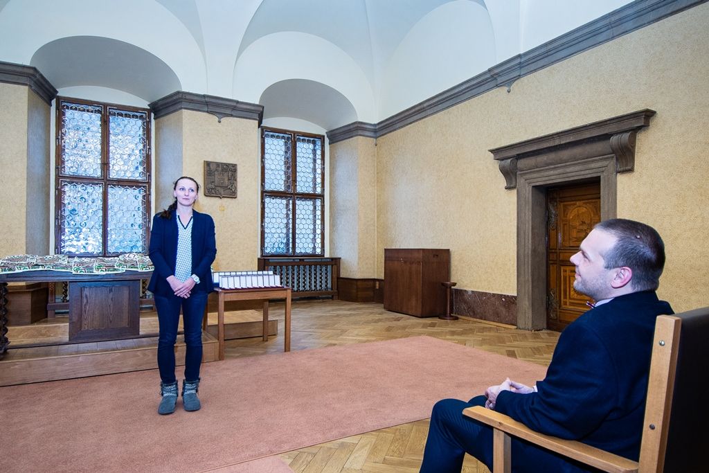 Město Plzeň s Českým červeným křížem ocenilo dárce krve (foto: M. Pecuch, 21.11.2018)
