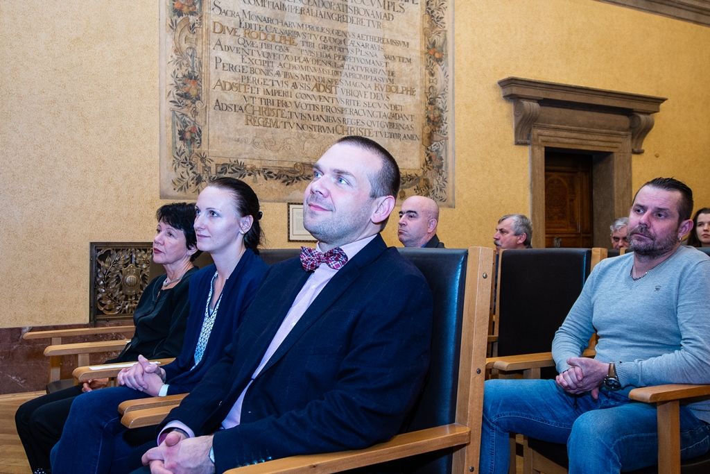 Město Plzeň s Českým červeným křížem ocenilo dárce krve (foto: M. Pecuch, 21.11.2018)
