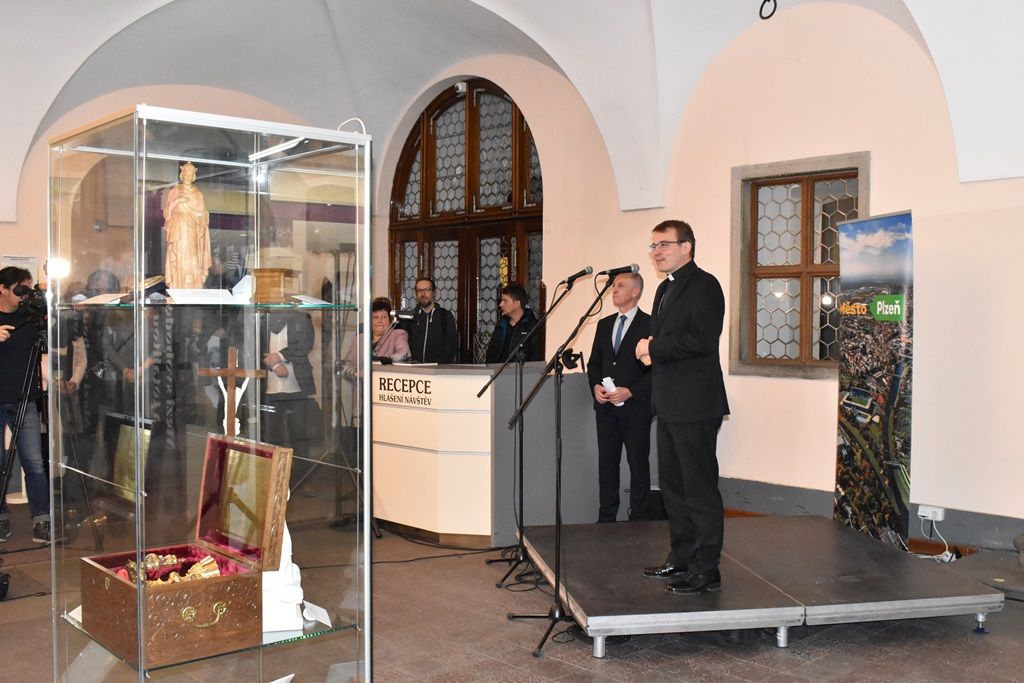 Výstava věnovaná Josefu kardinálu Beranovi (foto: A. Fialová)