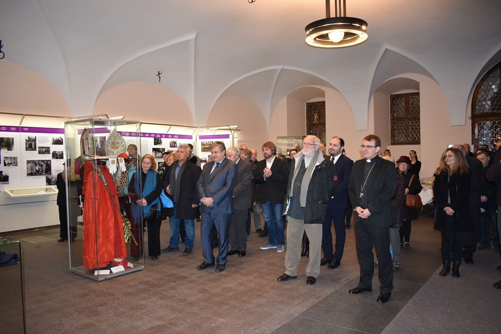 Výstava věnovaná Josefu kardinálu Beranovi (foto: A. Fialová)