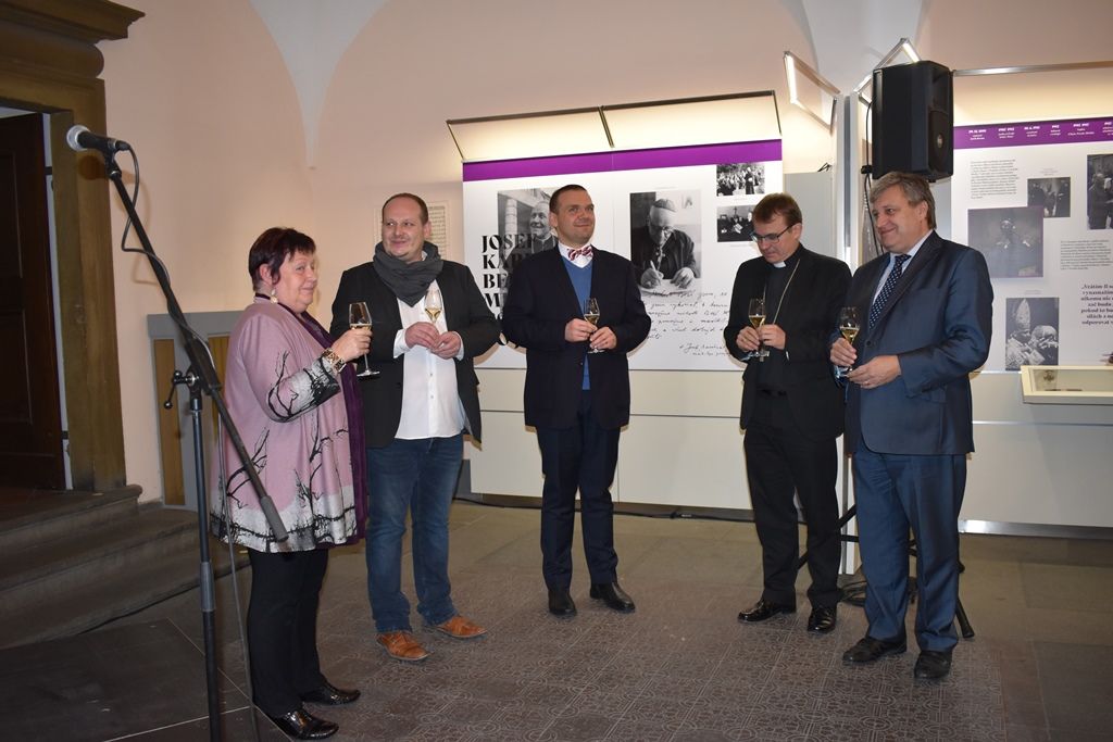 Výstava věnovaná Josefu kardinálu Beranovi (foto: A. Fialová)